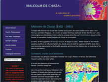 Tablet Screenshot of malcolmdechazal.info